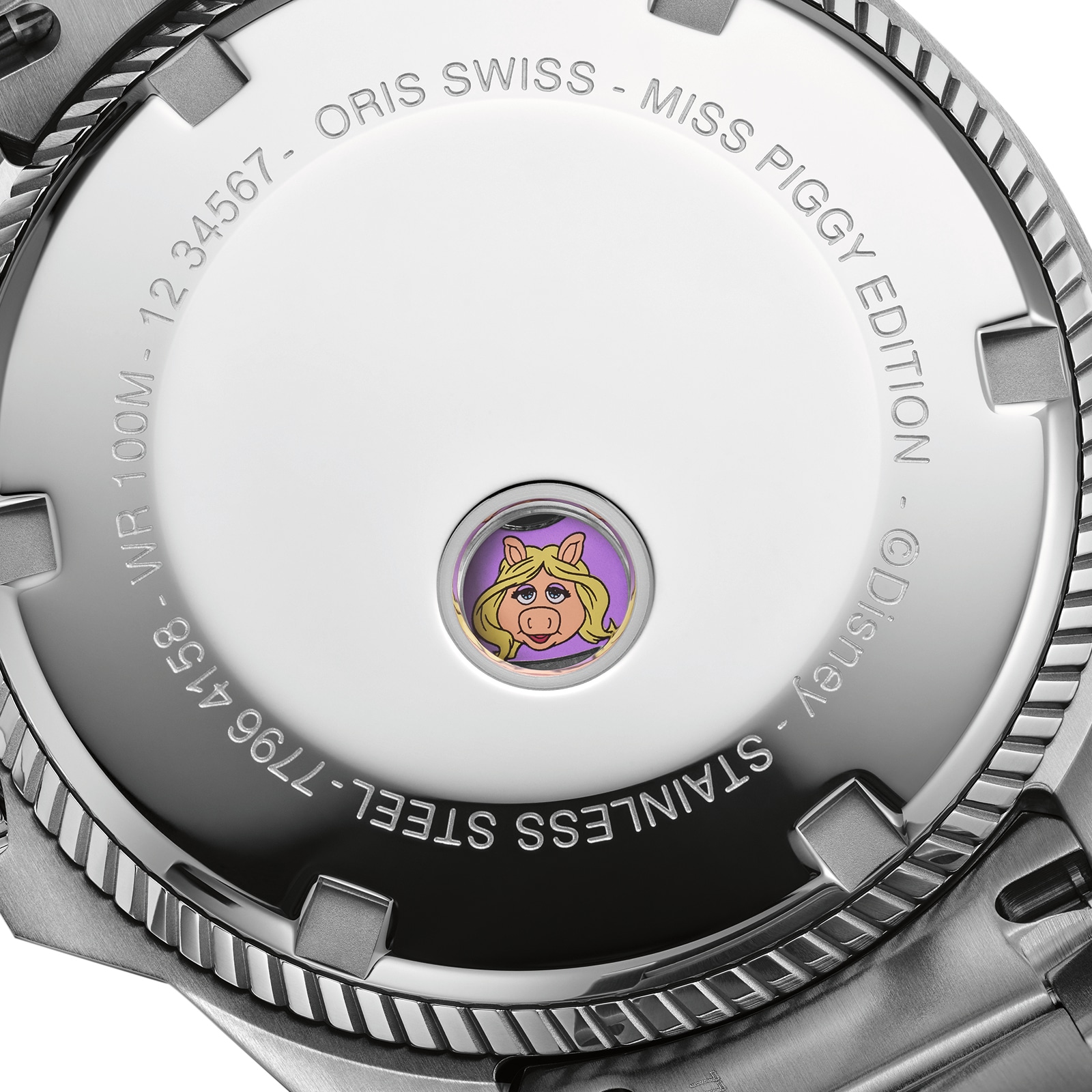 Oris Pro Pilot X 34mm Unisex Watch Miss Piggy Edition 01 531 7796