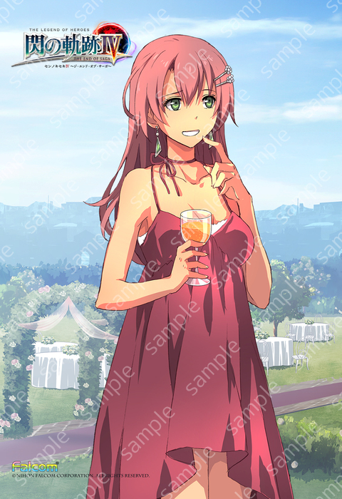 英雄伝説 創の軌跡 ユウナ キャンバスボード ユウナ・クロフォード