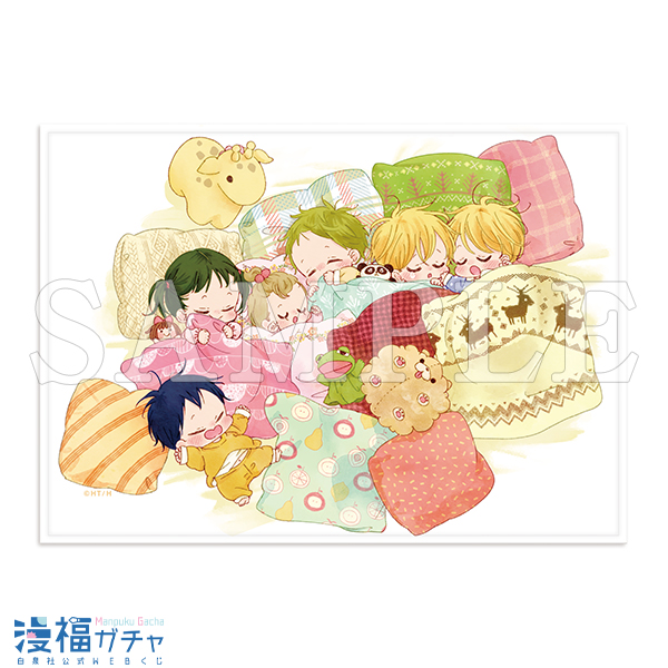 学園ベビーシッターズ 漫福ガチャ 狼谷兄弟 蛇原 缶バッジ 10点セット