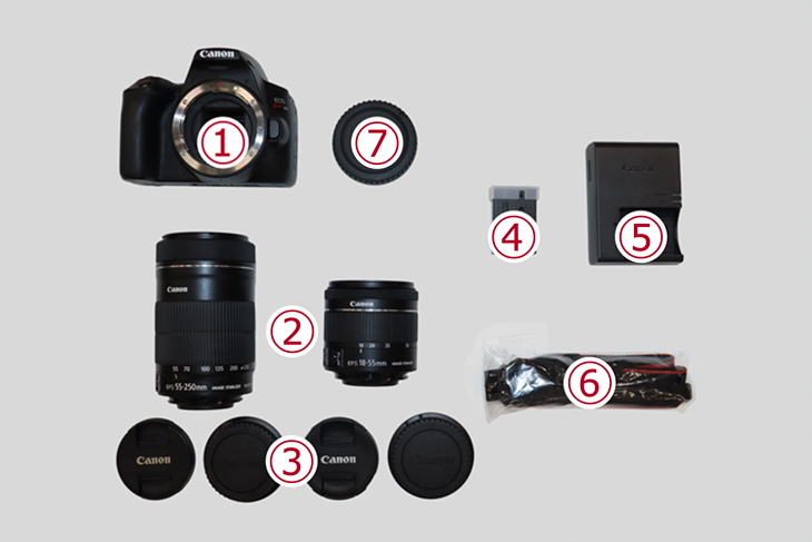 Canon 一眼レフカメラ EOS Kiss X10 ダブルズームキット ブラック【SD