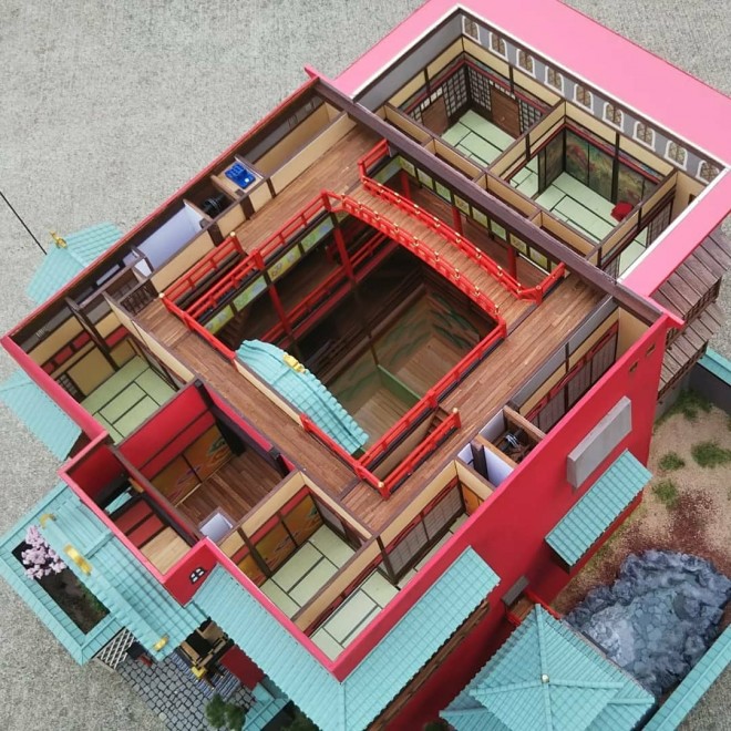 千と千尋の神隠し 油屋 ジオラマ