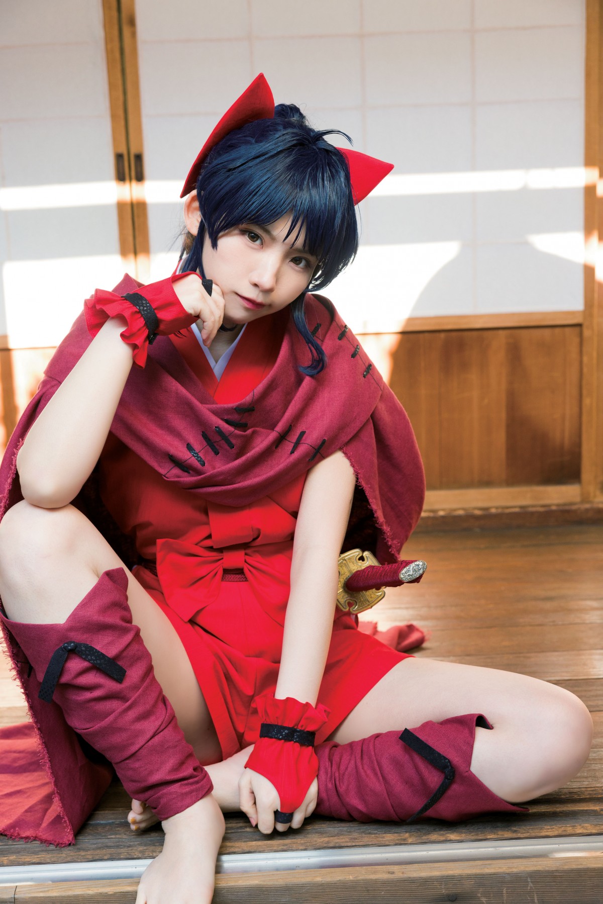 トップコスプレイヤーえなこ『半妖の夜叉姫』もろは美麗コスプレ 高橋