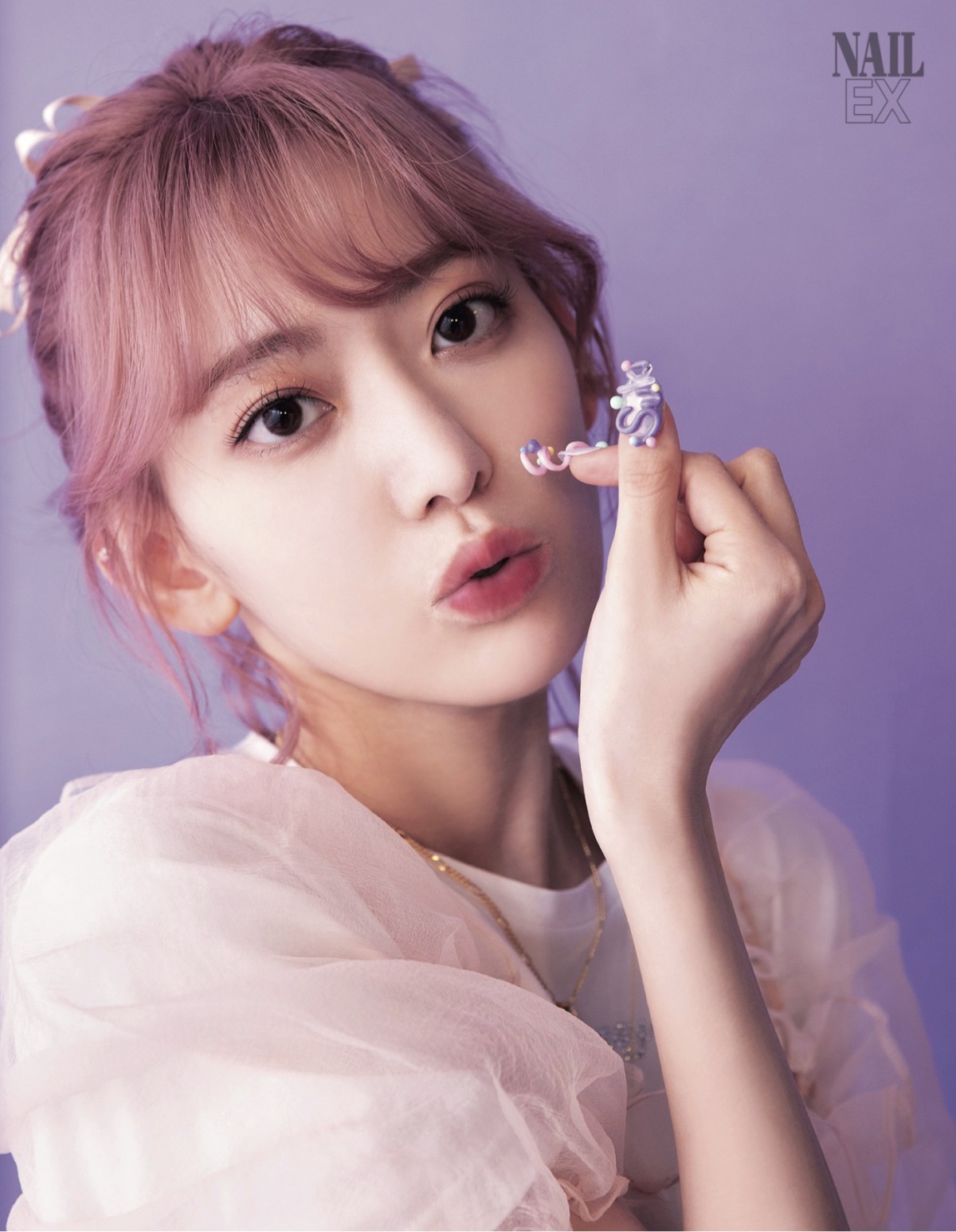 宮脇咲良「めちゃくちゃタイプです」スペシャルデザインのカラフル立体