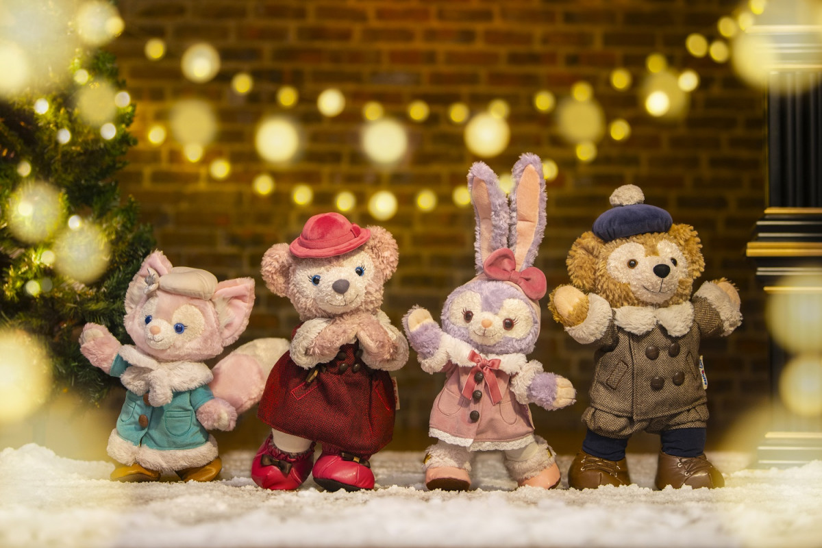 マフラー ディズニー 新品 ダッフィー ジェラトーニ シェリーメイ