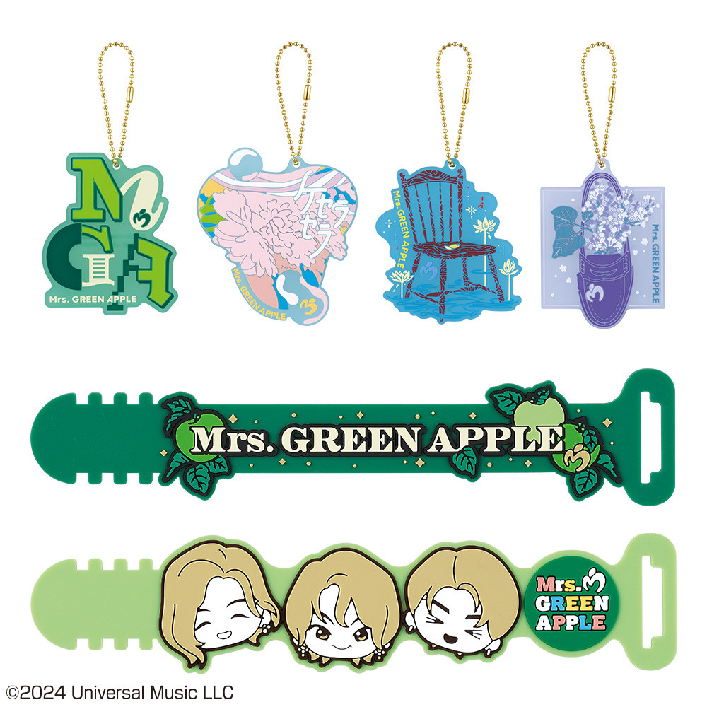 Mrs. GREEN APPLE ミセス一番くじ F賞 クリアファイル 3種