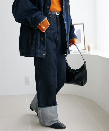 ラップデニムパンツ | FREDY & GLOSTER(フレディ アンド グロスター