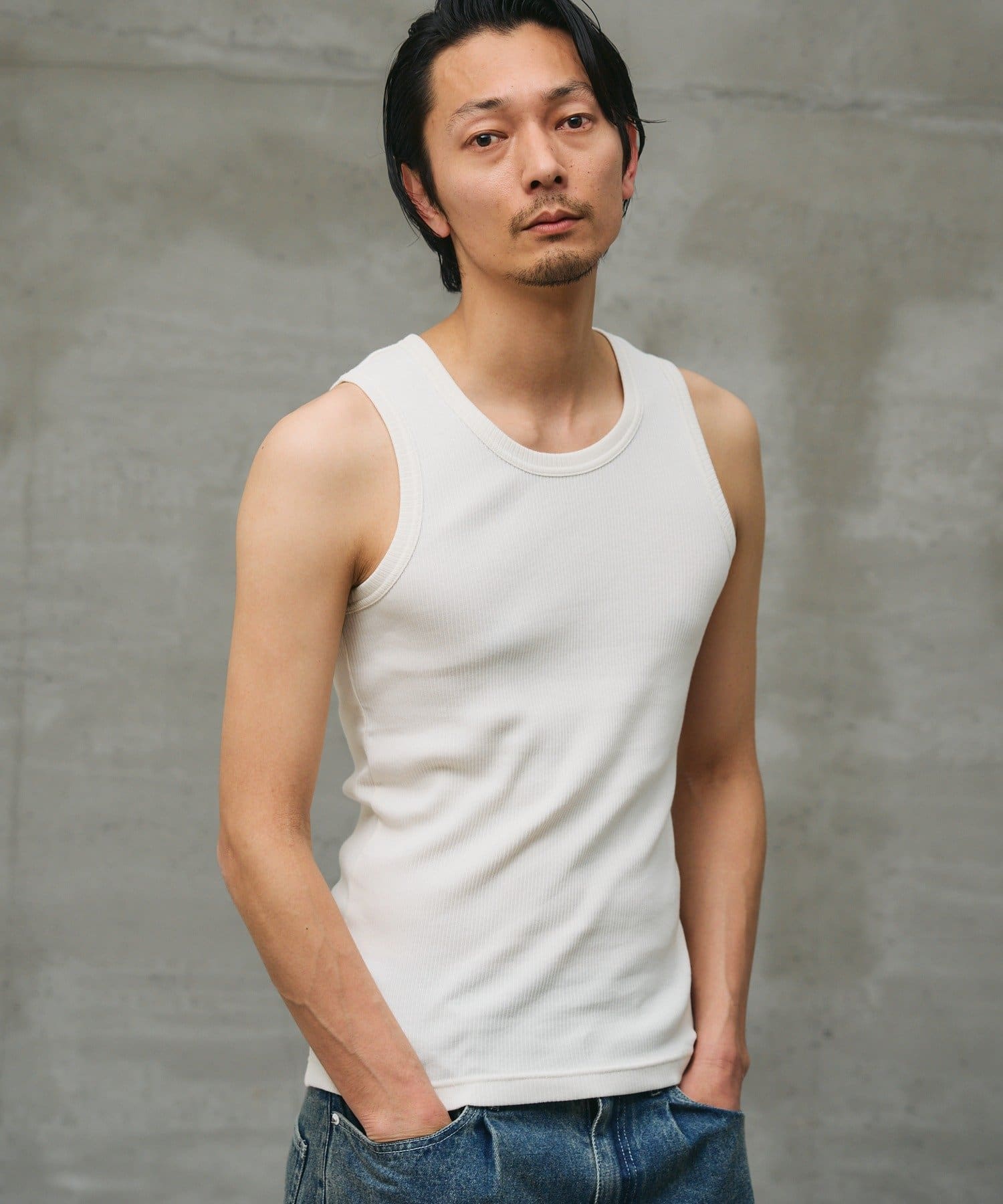 paradigm】コットンリブユーティリティタンクトップ | COLONY 2139