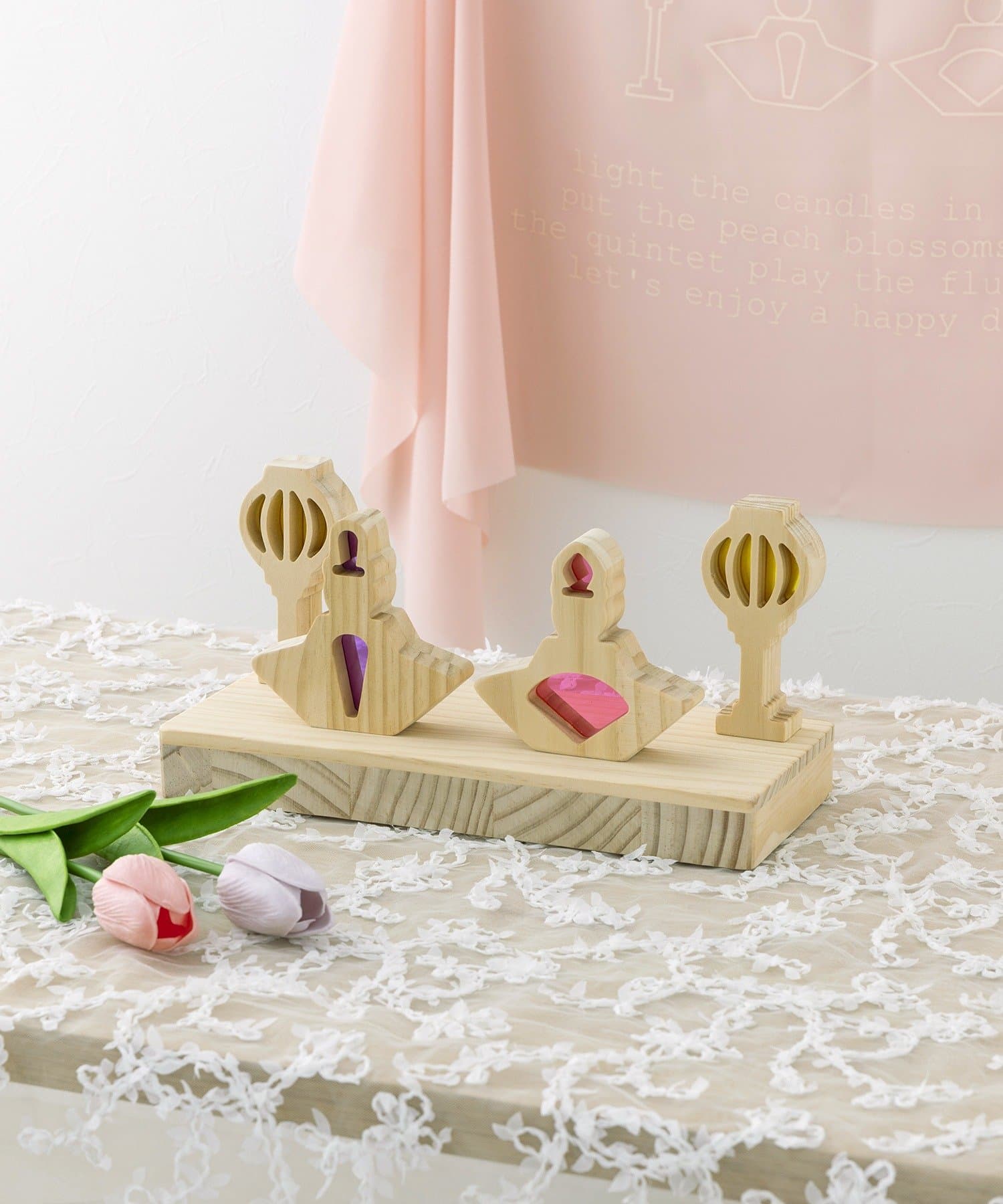 ひなまつりイベント ジグソーパズル(完成品 パネル付き