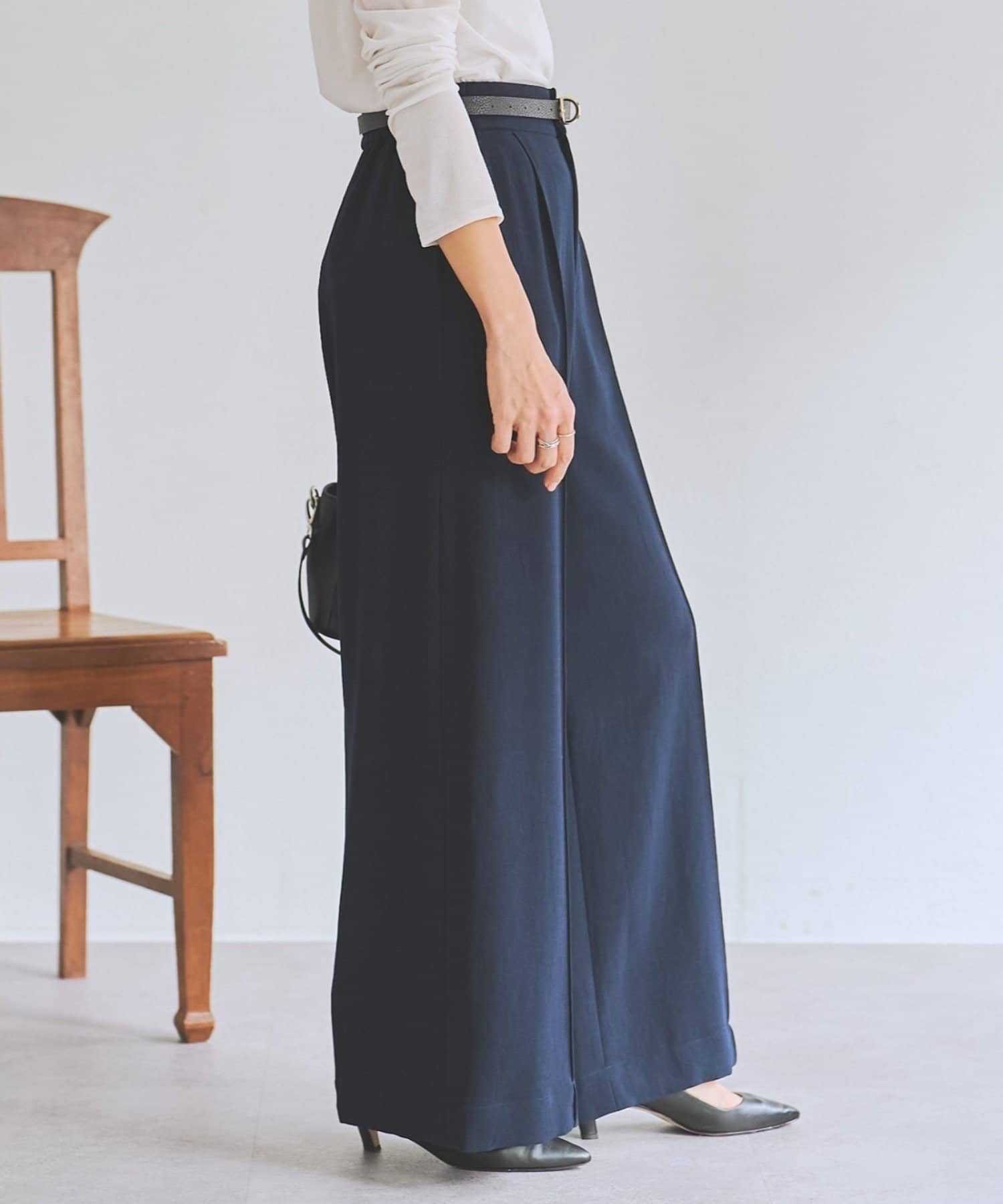 LIVETART》ヴィンテージジョーゼットタックパンツ | BEARDSLEY