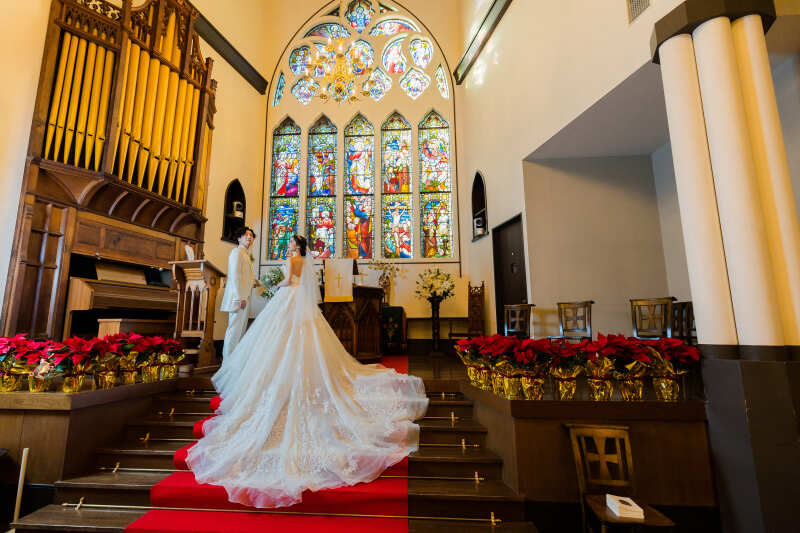 古い集合写真 結婚式 （仙台市片平丁神宮）白崎写真館（仙台） 古い