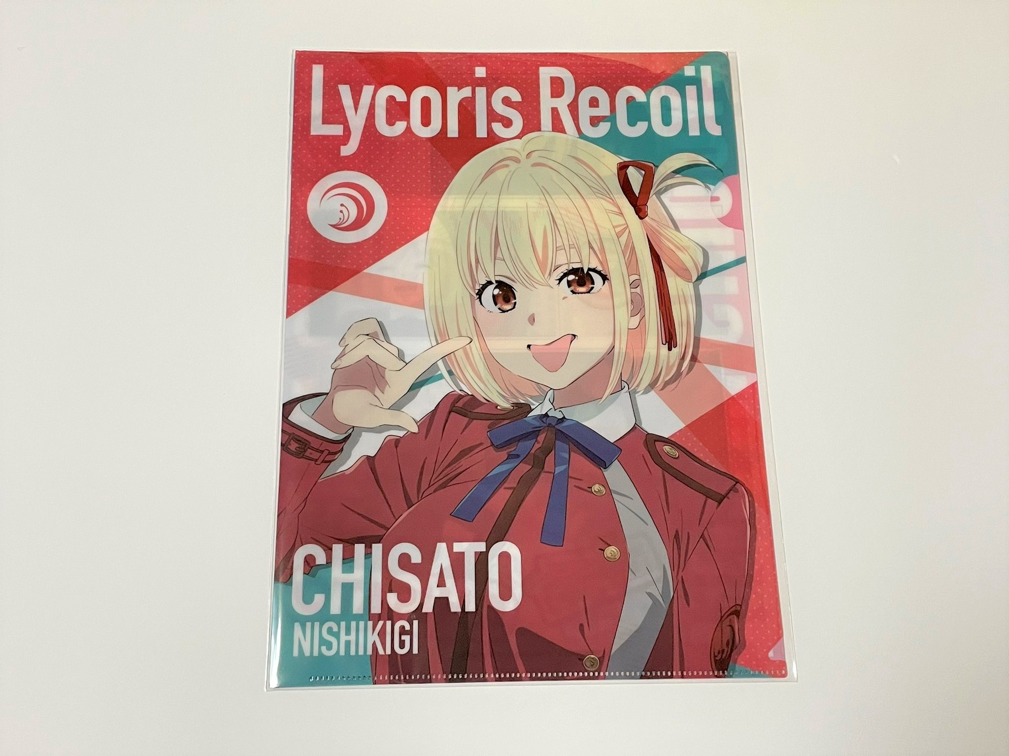 TVアニメ「リコリス・リコイル」のファミマ限定クリアファイルが12月23