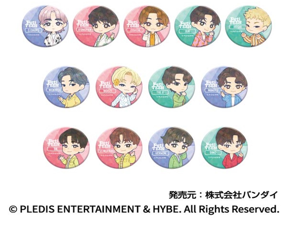 SEVENTEEN miniteen ポップアップ限定 バッジ 13個セット SEVENTEEN