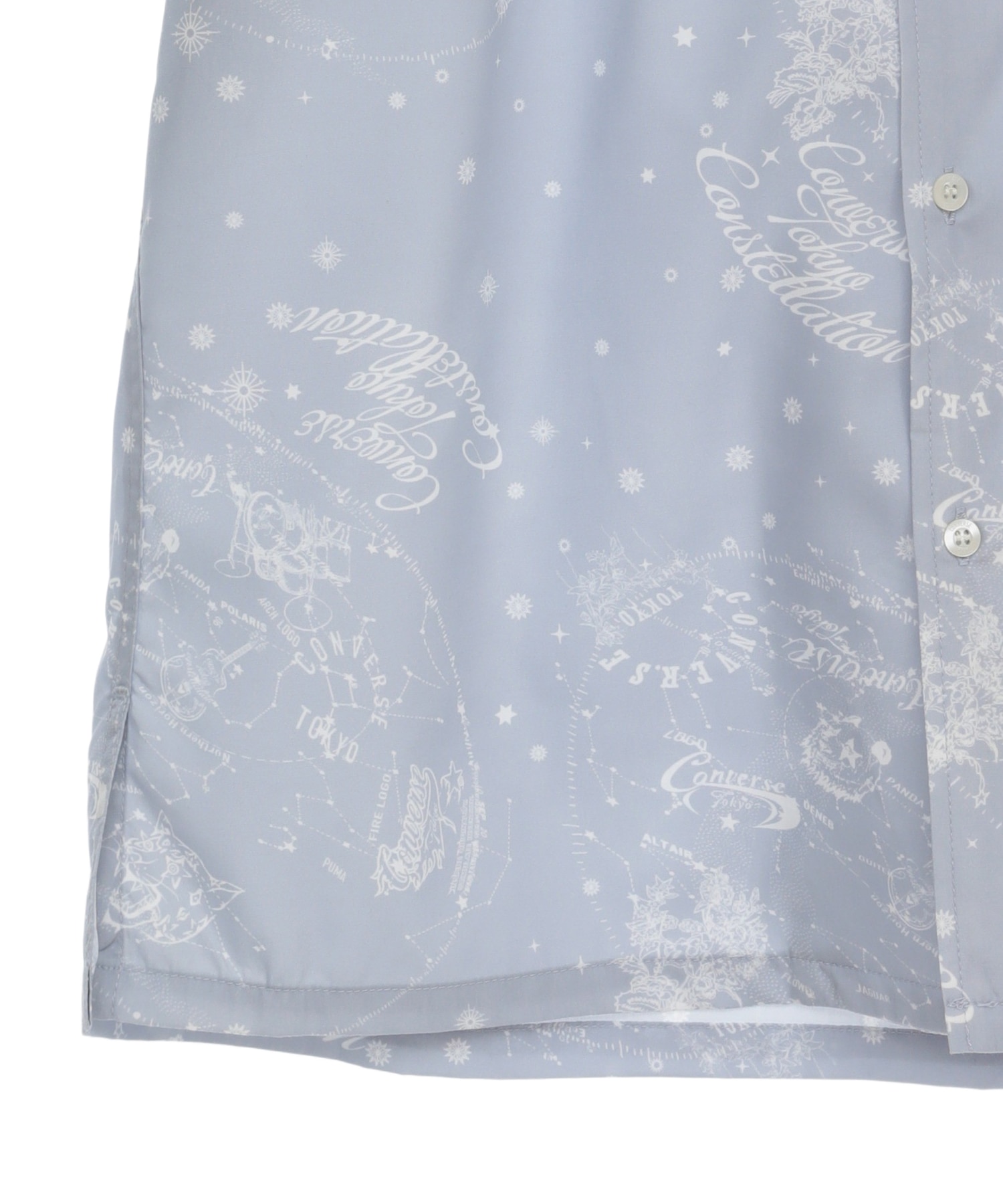 CONSTELLETION OPEN COLLAR HALFSLEEVE SHIRTS｜CONVERSE TOKYO