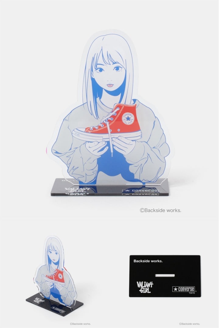 正規 限定品】希少 Backsideworks コンバース アクリルスタンド 正規