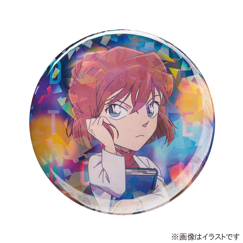 名探偵コナン ホログラム缶バッジ(Citylights 灰原)