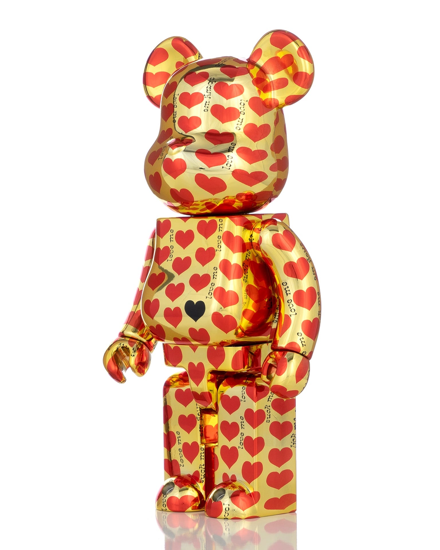 Medicom Toy | Be@rbrick Amplifier Gold Heart 1000% | ConcreteStore