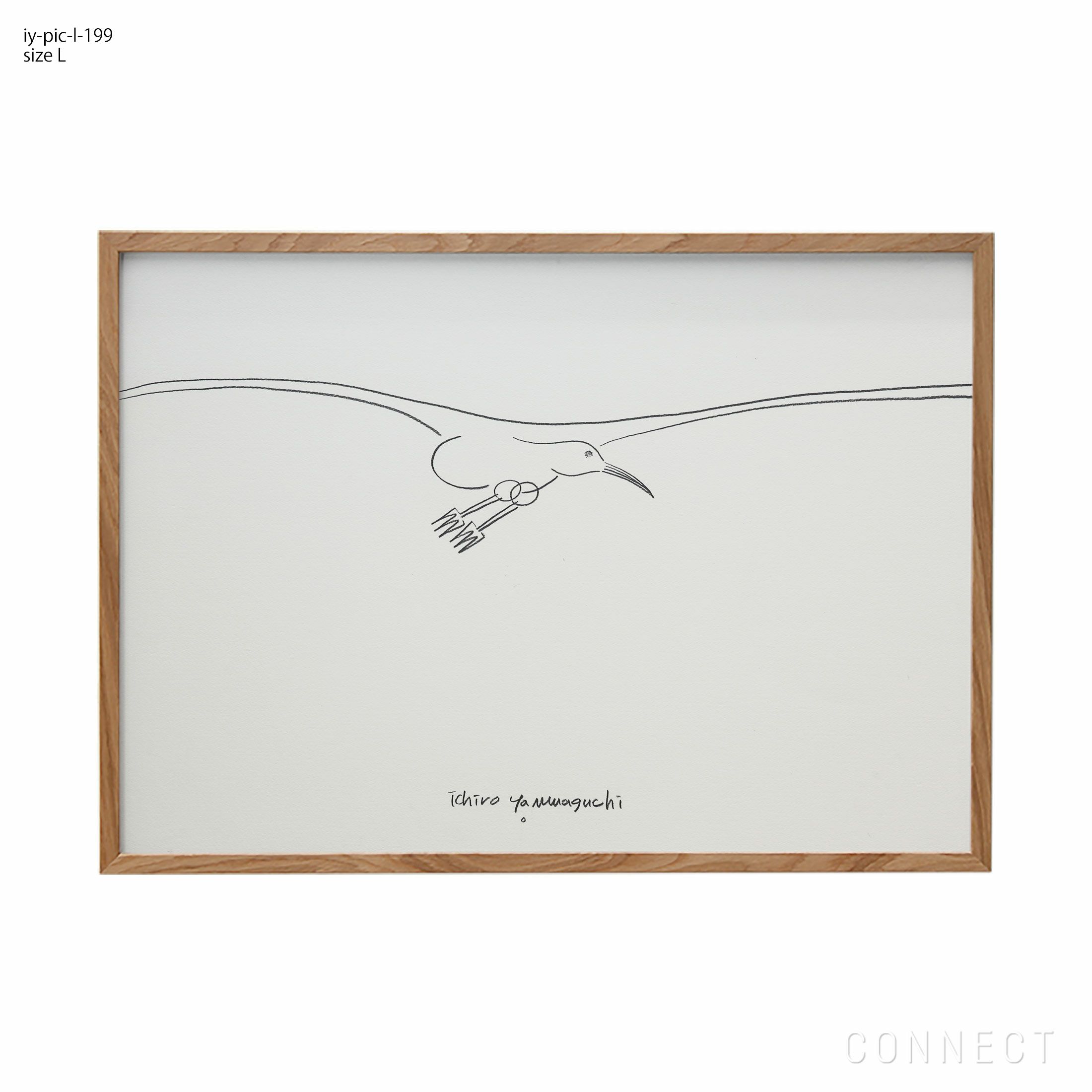 山口一郎さんの直筆サイン入り絵 Mサイズ 山口一郎さんの直筆サイン