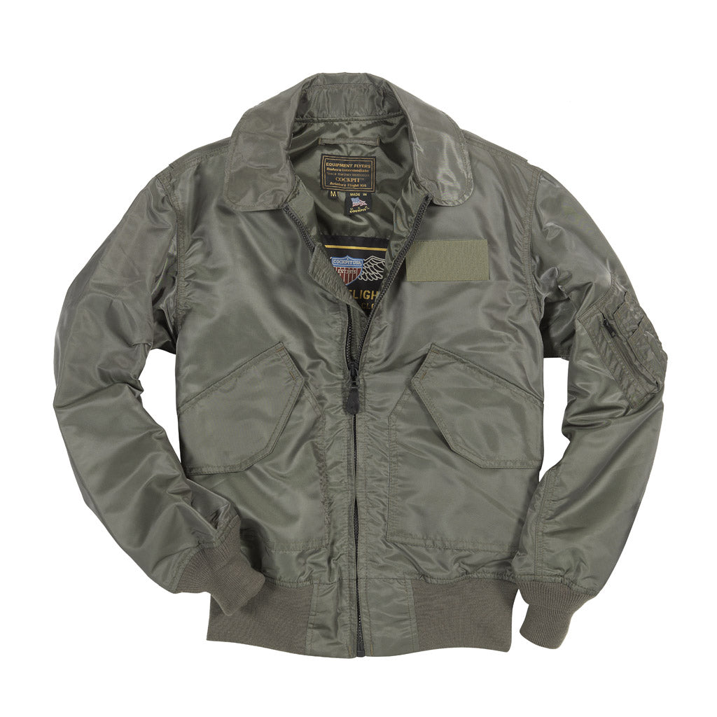 US Fighter Weapons Jacket | Nylon Satin Jacket | Cockpit USA