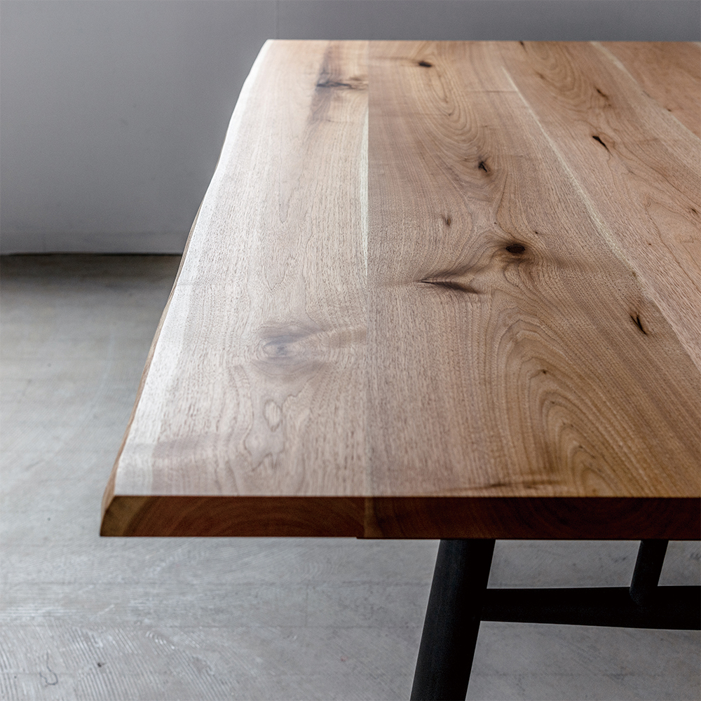 mori to kurasu クルミ ダイニングテーブル W1500 / オイル塗装