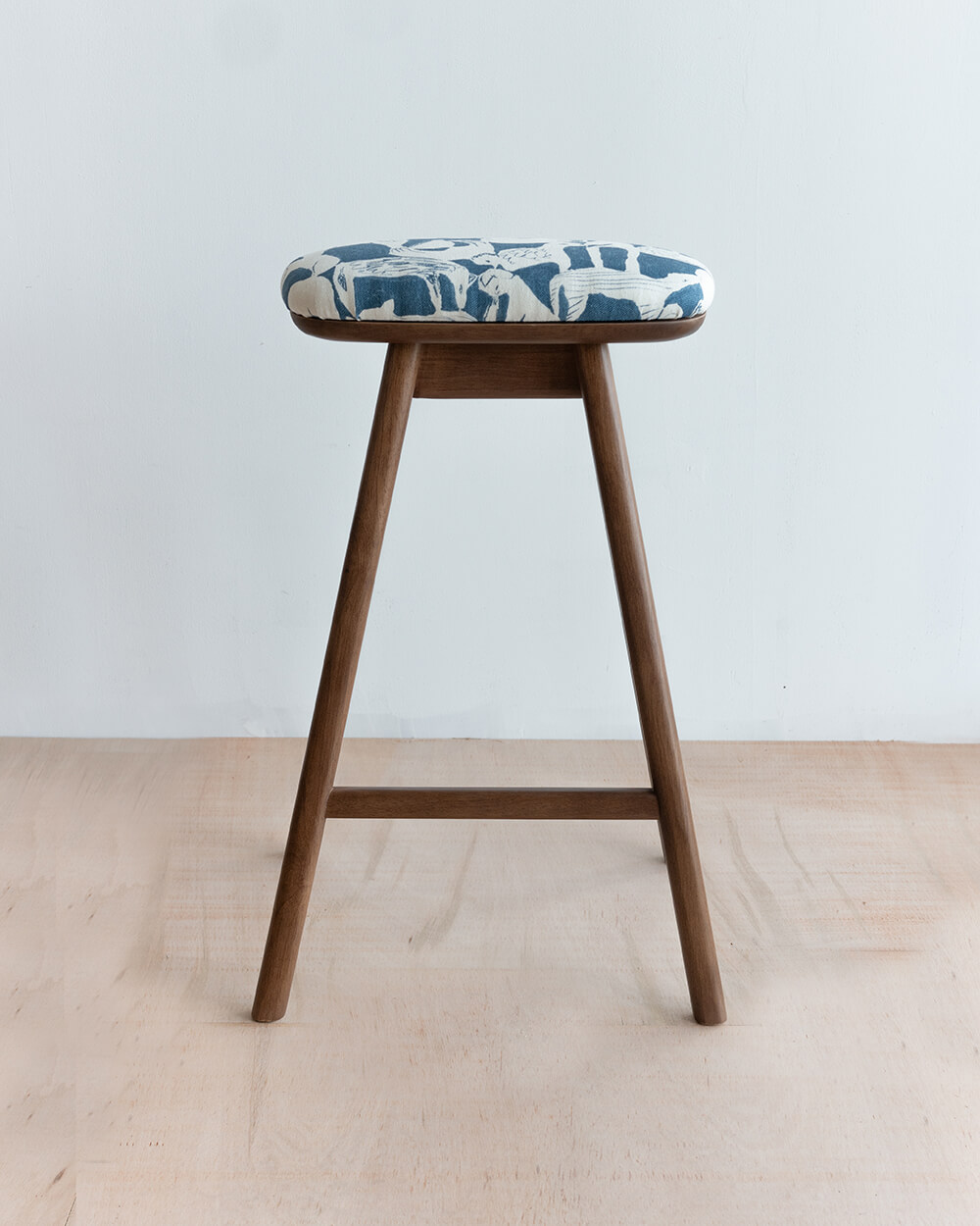 送料込】キッチンスツールBR(H630) ＋ ミナ ペルホネン( mina perhonen