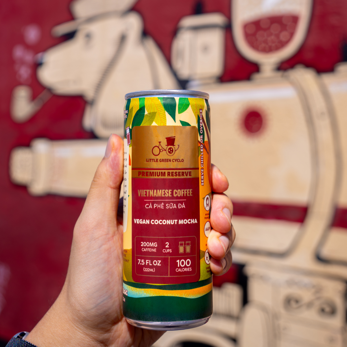 Mocha - Plant Based – Little Green Cyclo Coffee