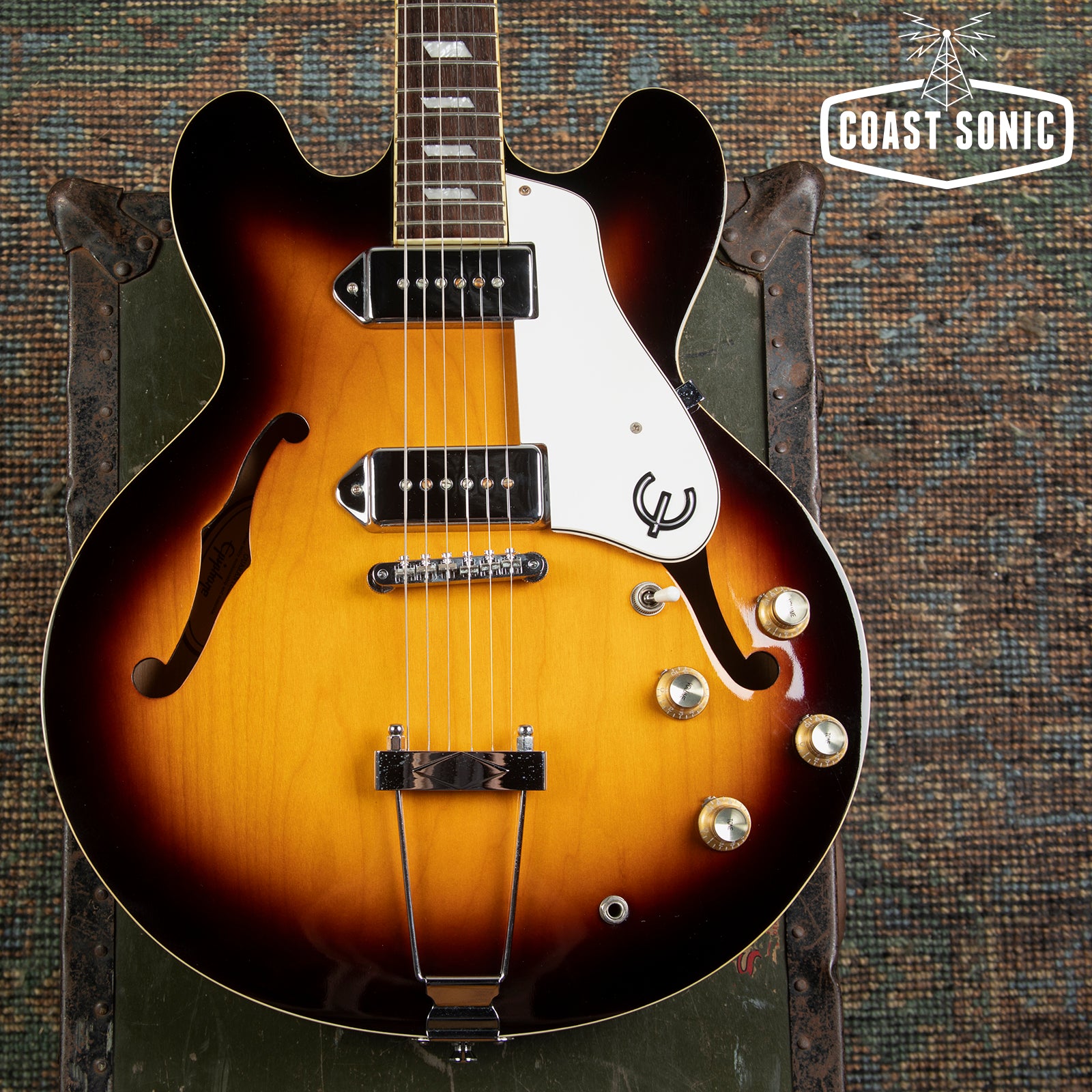 2006 Epiphone Casino VC Peerless factory Korea w/hard case