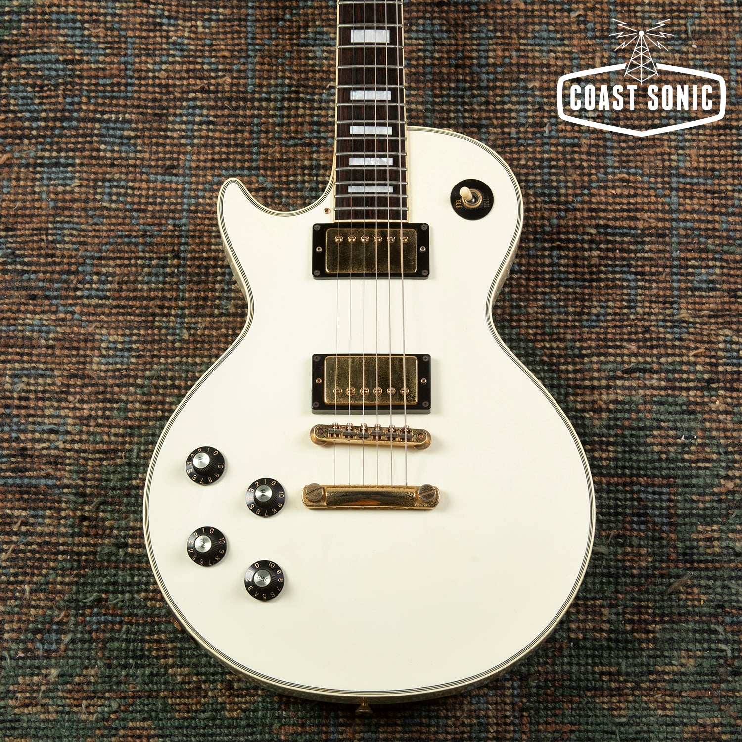 1990 Greco LEFT HAND EGC-600 Mint Collection Made in Japan Alpine Whit