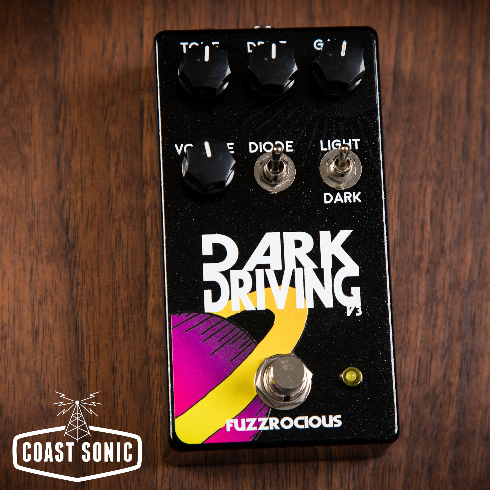Fuzzrocious Pedals Dark Driving v3 /