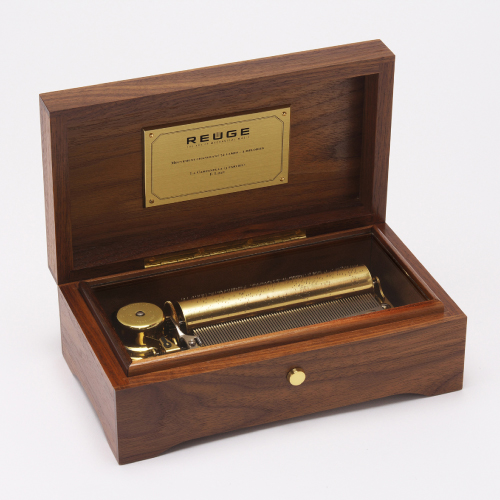 REUGE MUSIC 手動オルゴール 音楽ディスク付き REUGEオルゴール日本