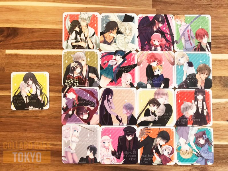 妖狐×僕SS・藤原ここあ展 いぬぼく カフェ コースター 2025年最新 妖狐