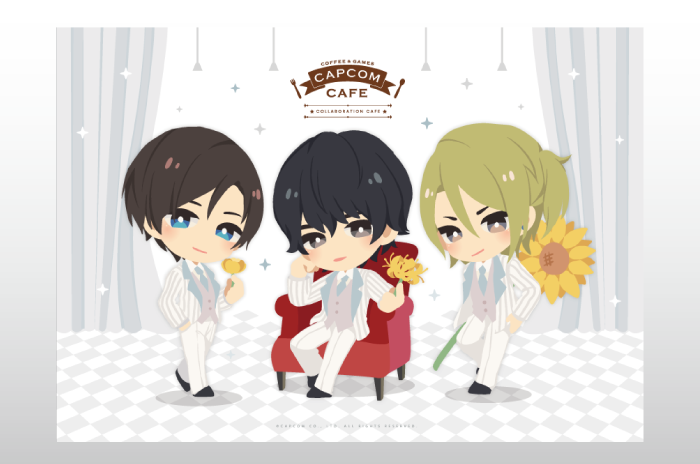 囚われのパルマ アオイ ポストカード その2 カプコンカフェ 囚われの