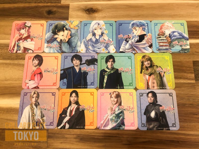 舞台『暁のヨナ～烽火の祈り編～』の開催を記念し、コラボカフェ開催中