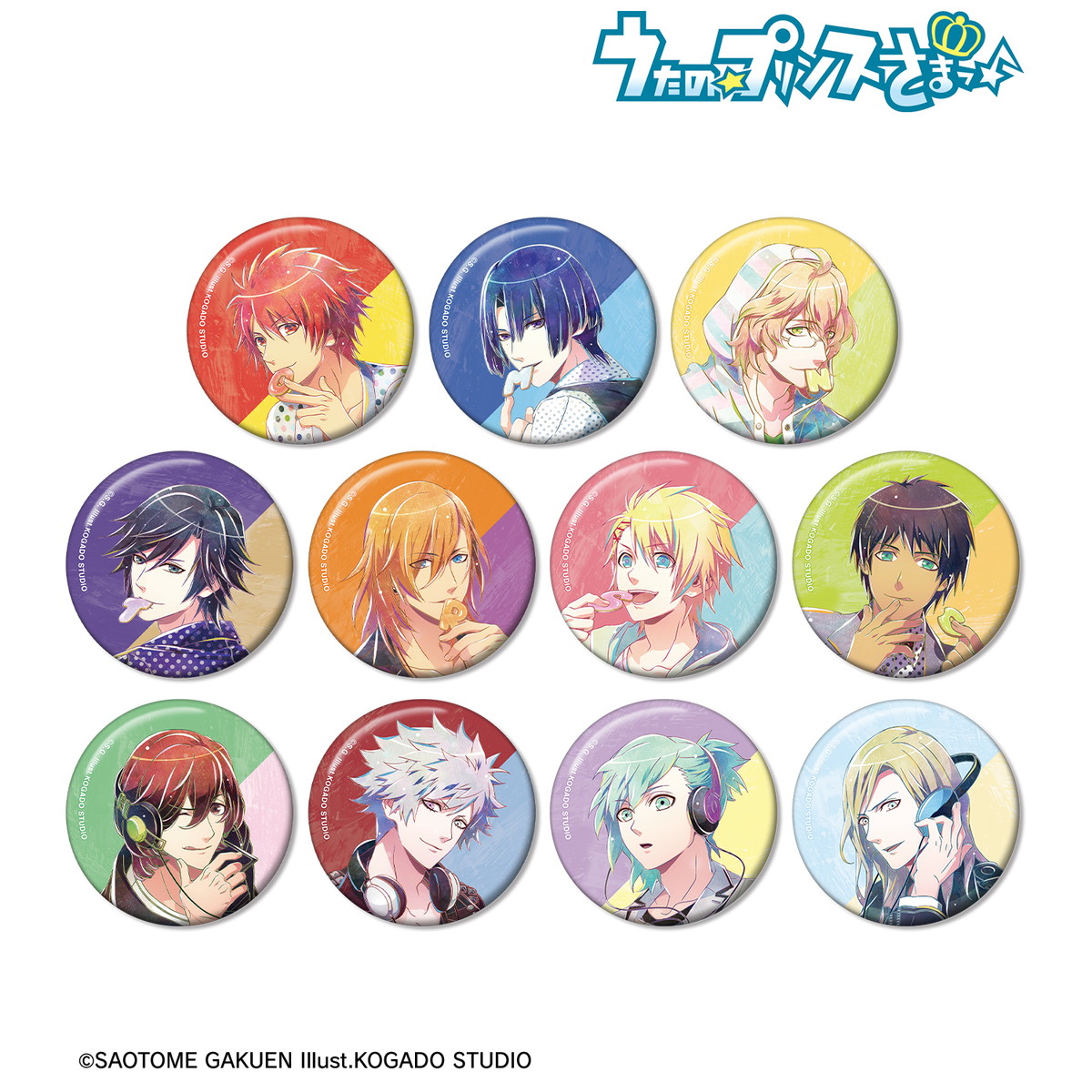 うたプリ 美風藍/聖川真斗/一十木音也/カミュ うたの☆プリンスさまっ