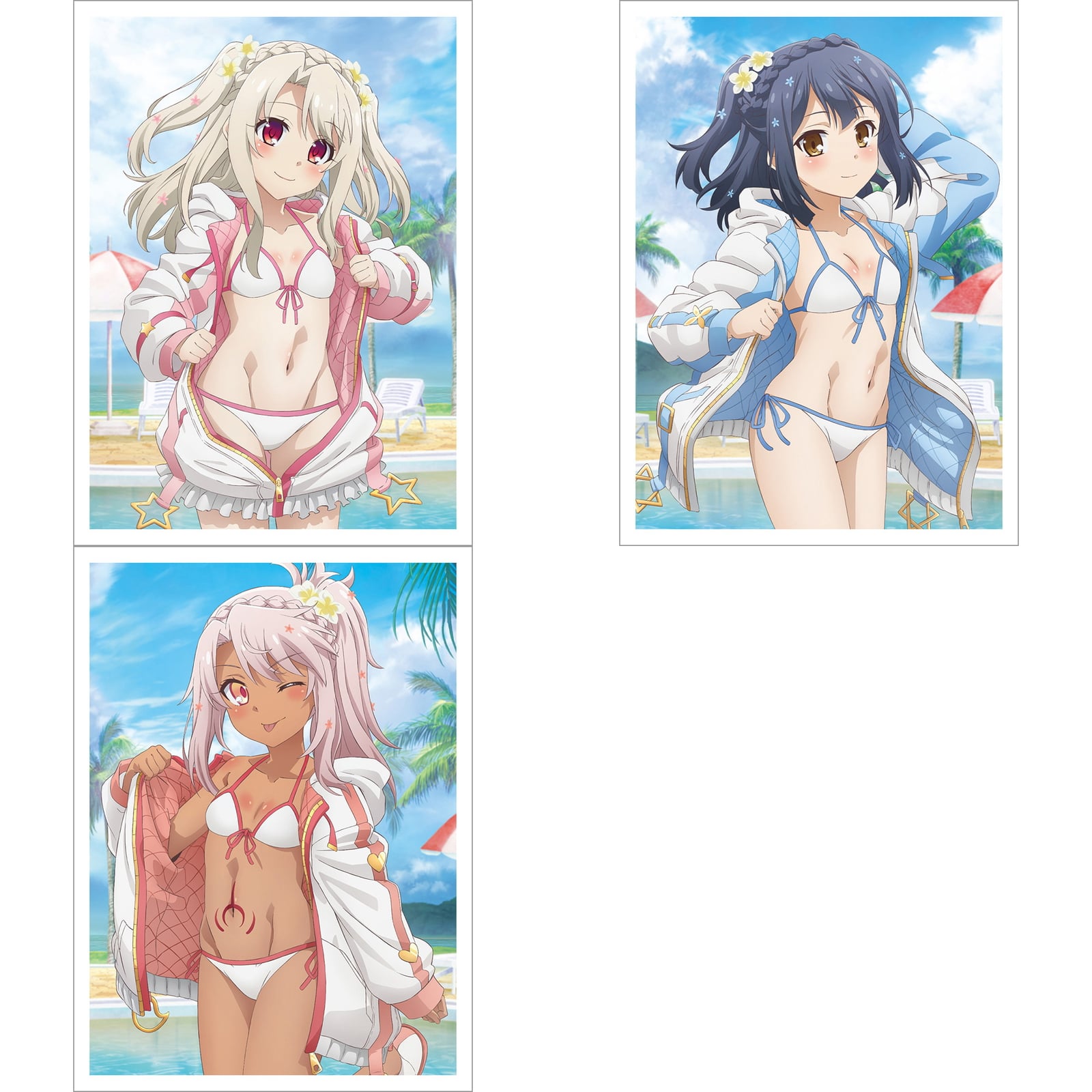 プリズマ☆イリヤ 水着イリヤたちのグッズ 一般発売! 新商品も多数登場!