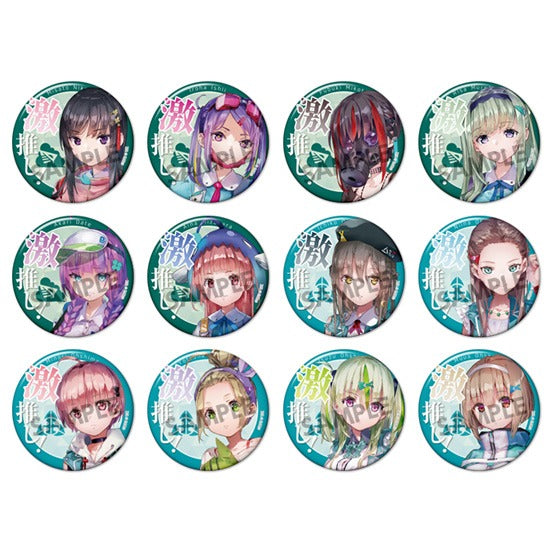 大島五十鈴 ヘブンバーンズレッド ヘブバン ホログラム 缶バッジ 大島