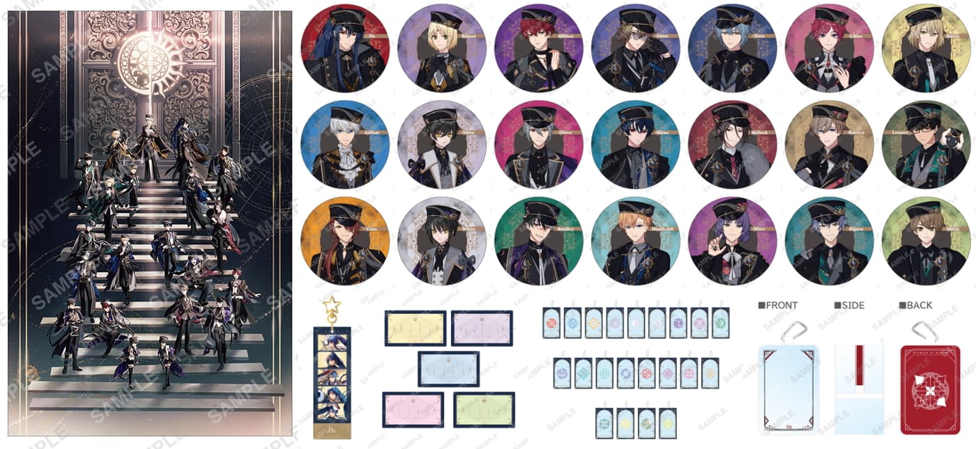 魔法使いの約束 6周年記念ストアのグッズが一般発売!21人の正装が勢揃い