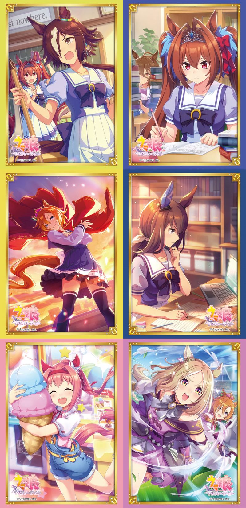 ウマ娘 ブシロード スリーブなど「カードサプライ」新作グッズ 7月発売!