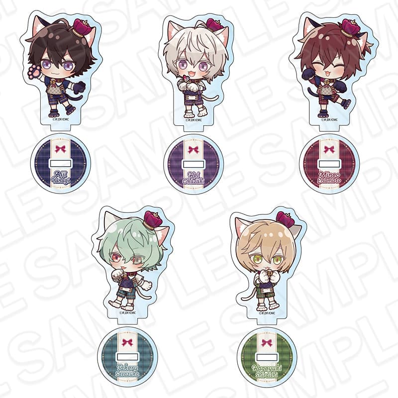 柳愛時 Collar×Malice バースデー アクリルバッジ タオル 幼少 柳愛時