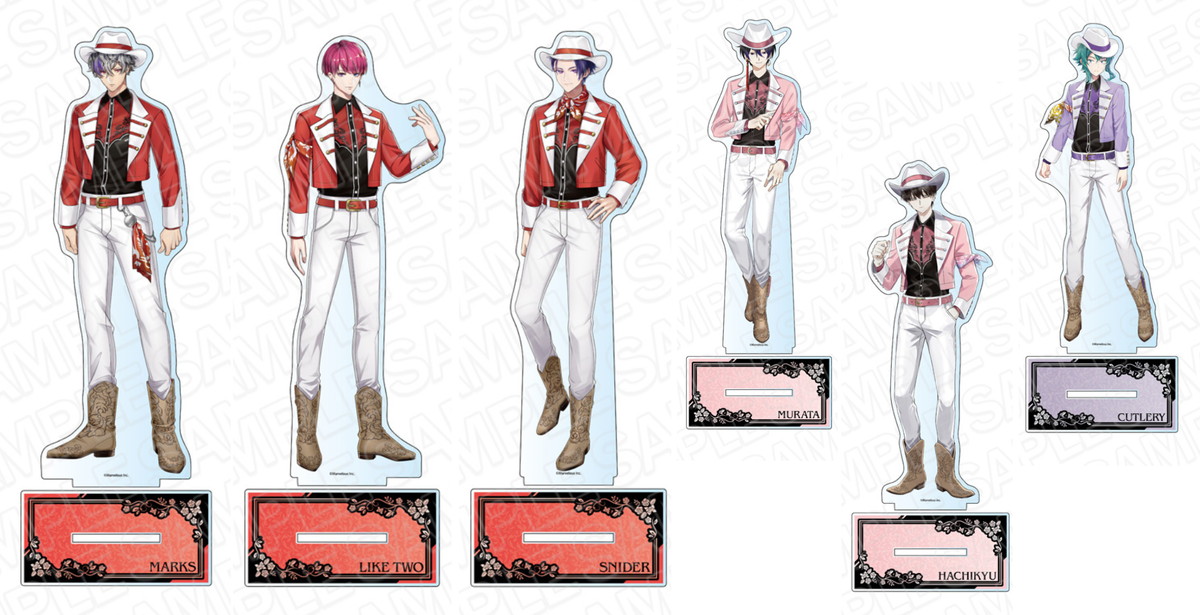 千銃士:Rhodoknight アクリルスタンド「2周年 Ver.」グッズ 7月一般発売!