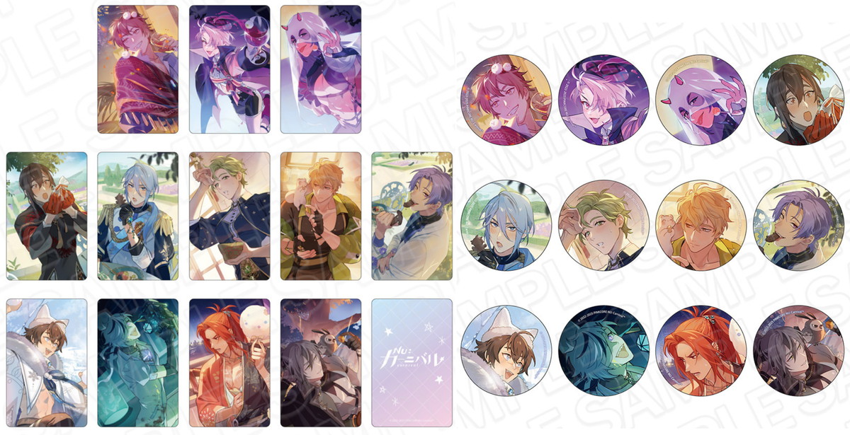 ぬカニ エイト エドモンド ちゃれくじ8点セット NU:カーニバル 新世界