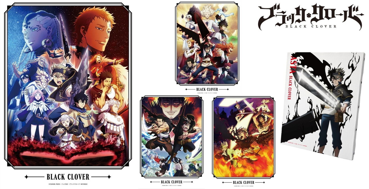 ブラッククローバー 非売品 色紙 アスタ ユノ 幼少期 レア ブラック