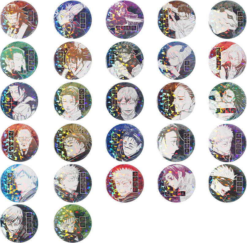 虎杖悠仁オールスター缶バッチ