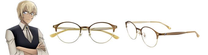 名探偵コナン × Zoff 安室/沖矢/新一/キッド/灰原モデル眼鏡 6/15~予約