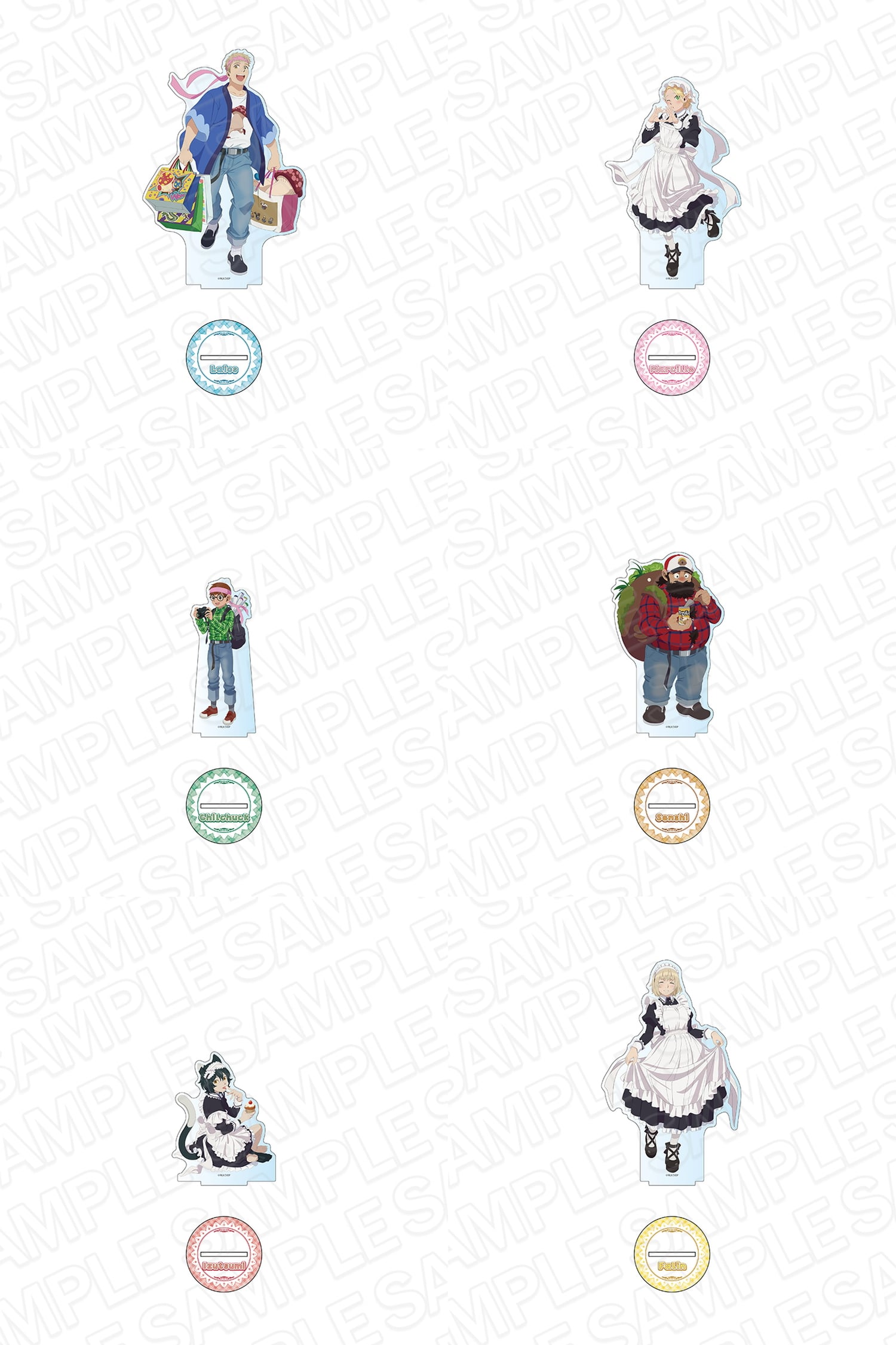 ダンジョン飯 ライオスたちの描き下ろし“AKIBAスタイル”グッズ 7月発売!