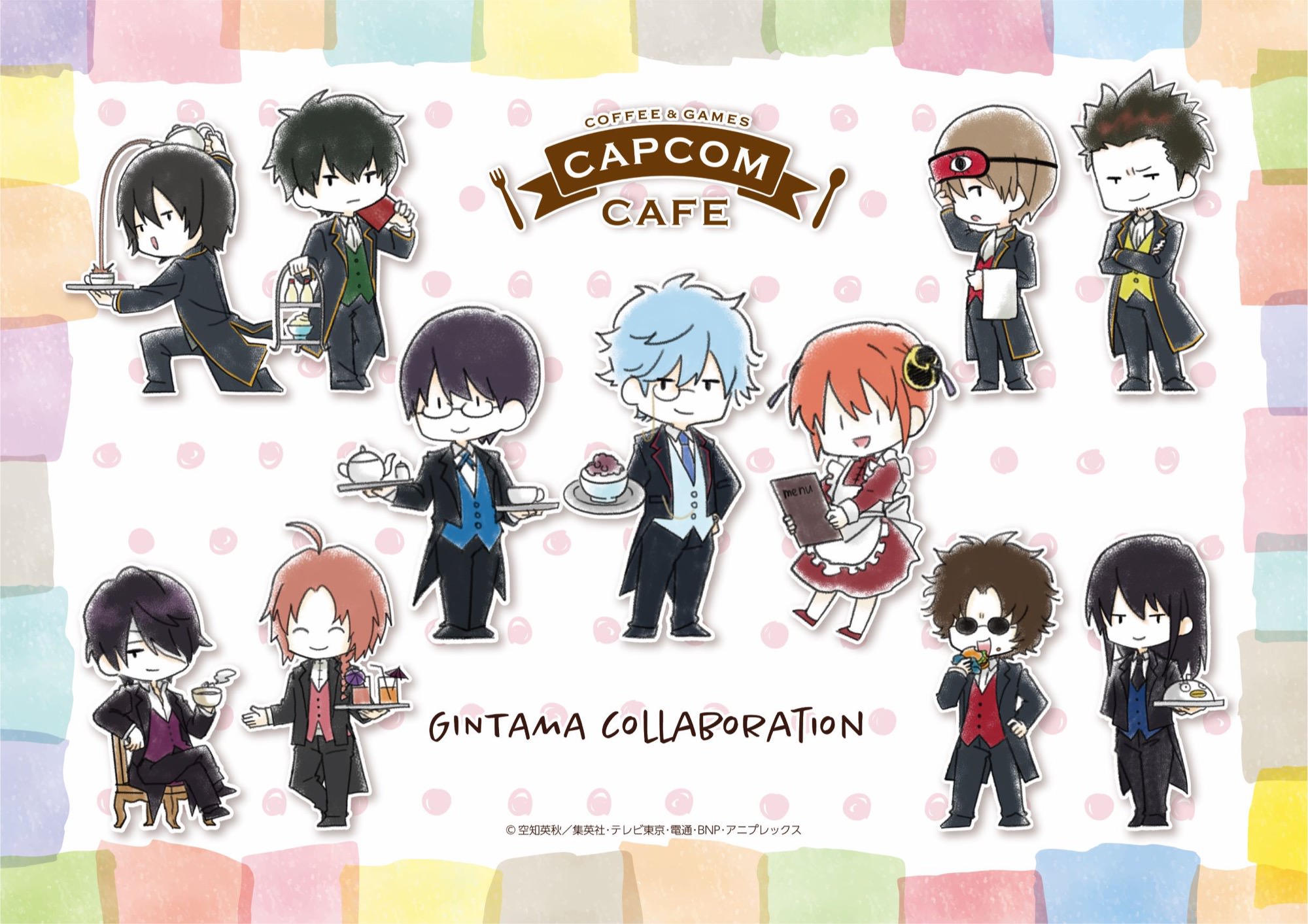 銀魂 アニカフェ 缶バッジ コンプセット 銀魂 アニカフェ 缶バッジ