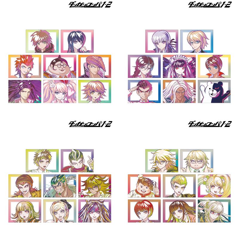 ダンガンロンパ 最原終一 赤松楓 キャラバッジコレクションニュー