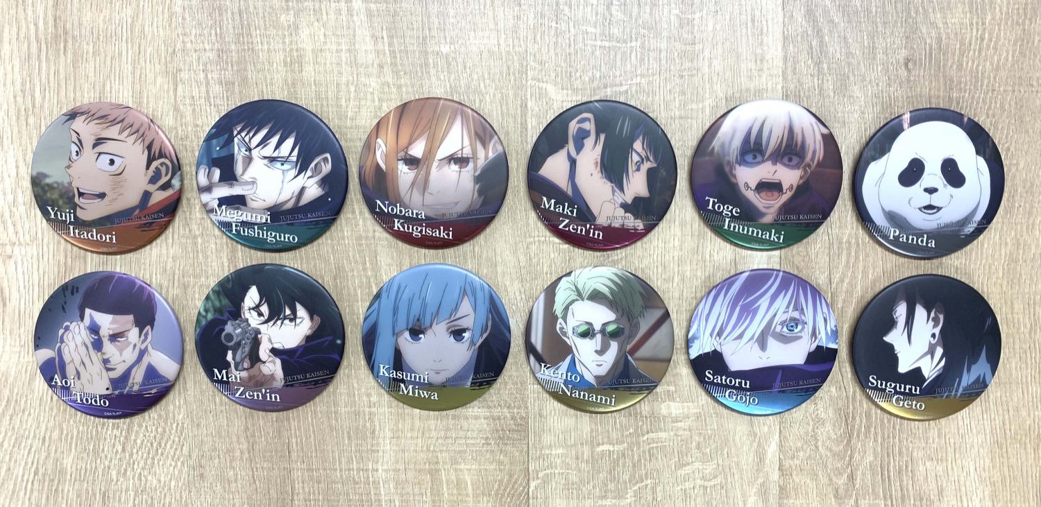 呪術廻戦 名場面 缶バッジ vol.2 / 五条 悟 呪術廻戦 名場面