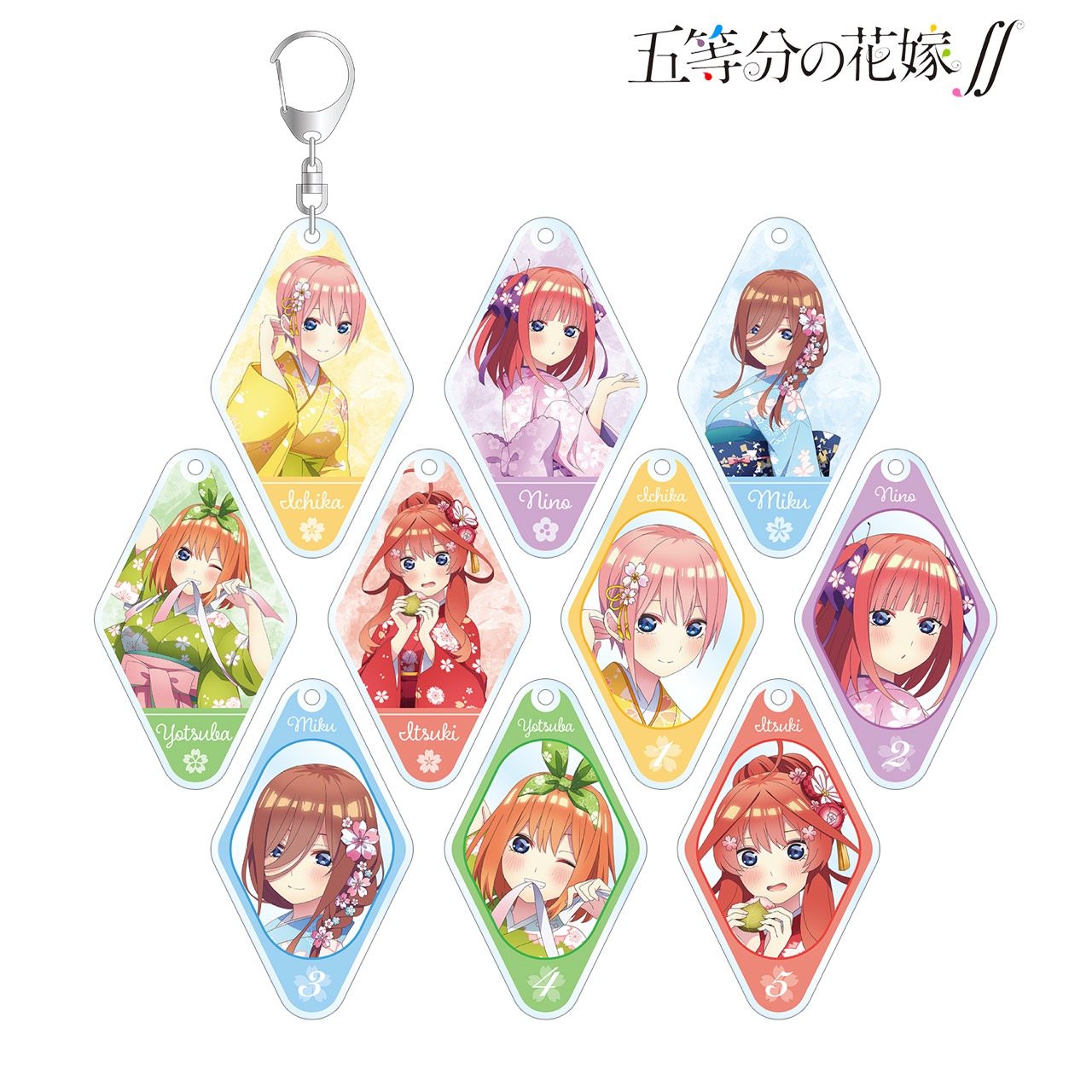 五等分の花嫁∬ × ヴィレヴァン 5月22日より描き下ろしコラボグッズ発売!