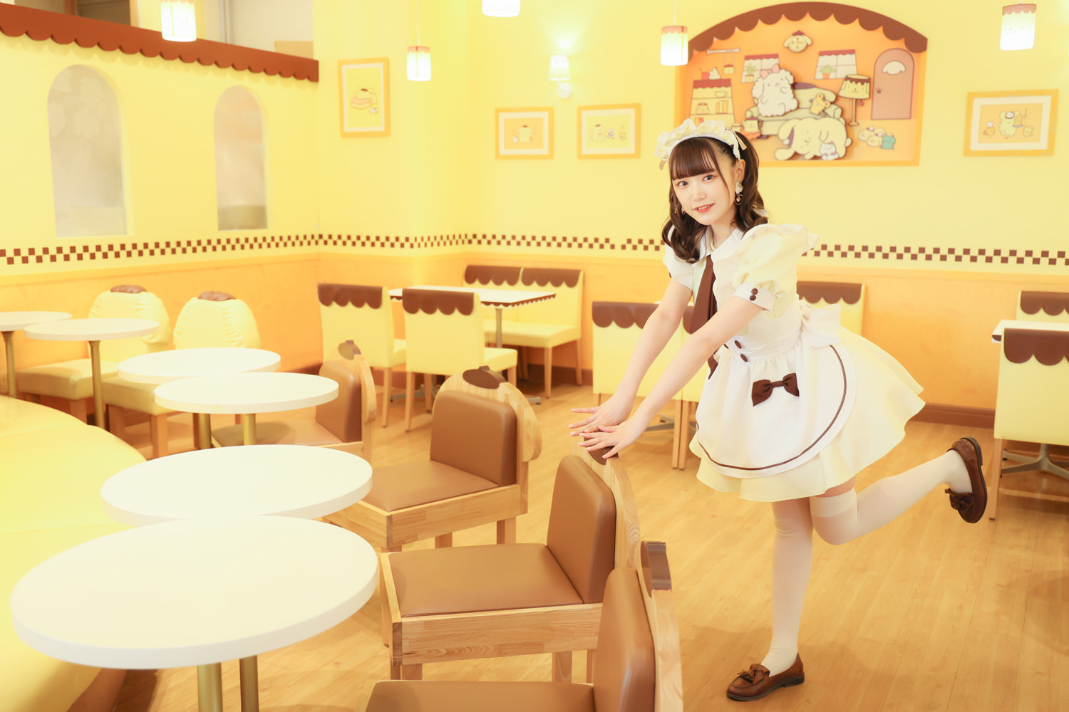 ポムポムプリンカフェ × あっとほぉーむカフェ 4.14 原宿にオープン!!