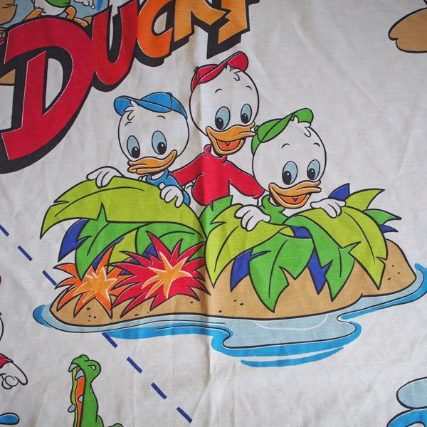 レア！ビンテージシーツ ディズニー ダックテイルズ